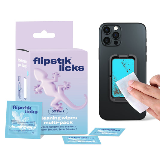 Flipstik Licks Cleaning Wipes (50 Pack) - Flipstik Licks Cleaning Wipes (50 Pack) - LICK-050