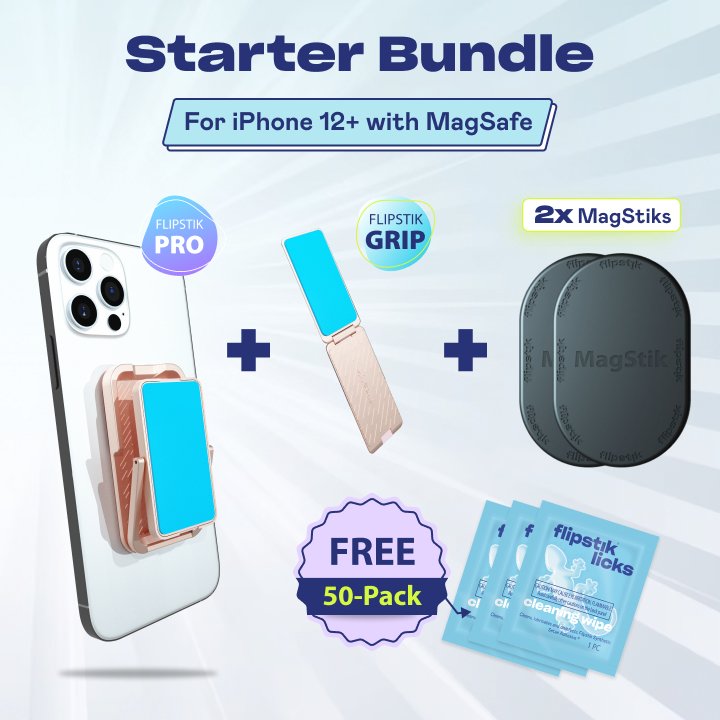 Starter Bundle: Pro + Grip + MagStik - Rose Gold - Starter Bundle: Pro + Grip + MagStik - PRGRBUNDRG